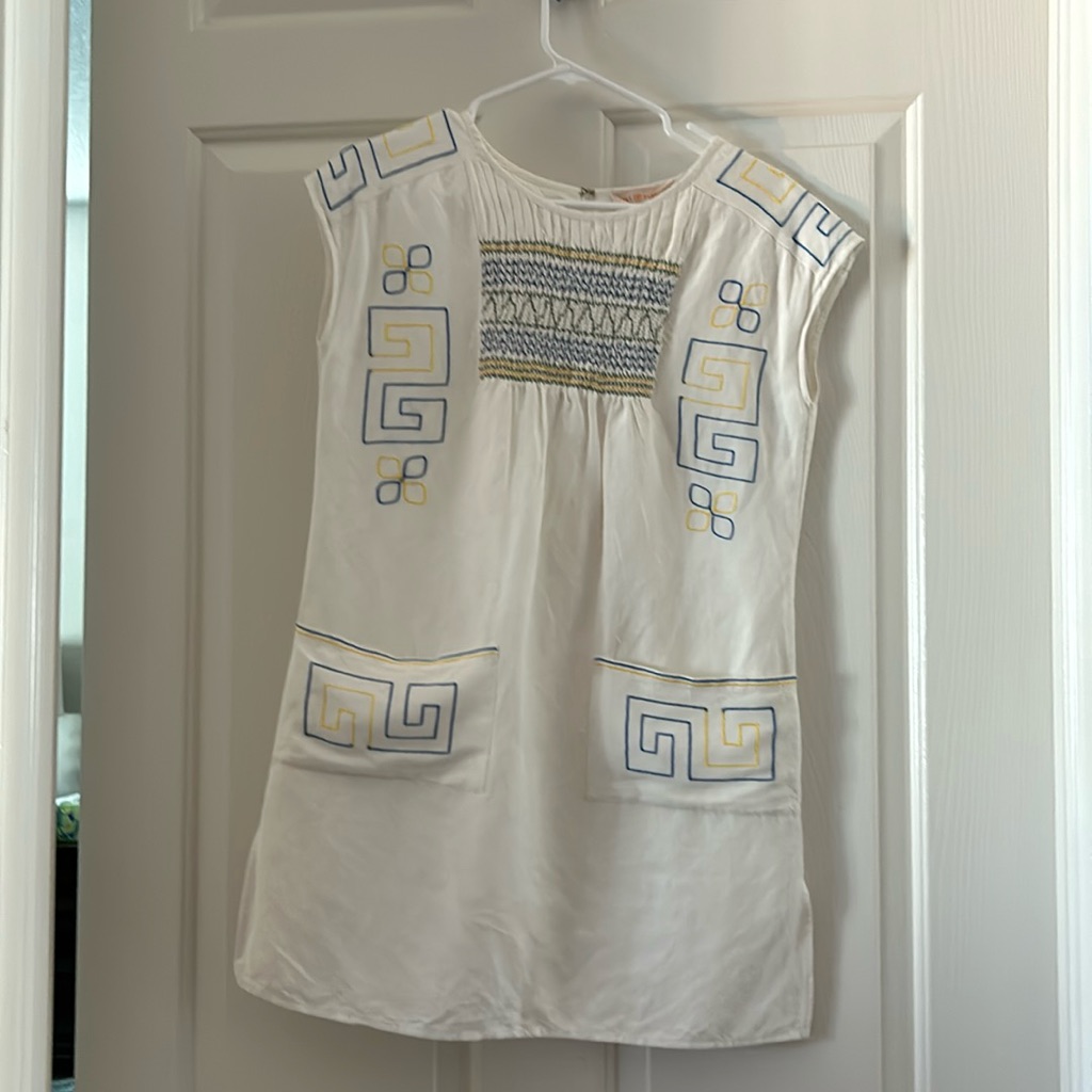 Tory Burch Linen Shift Dress